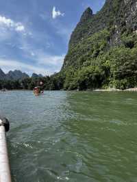 Bamboo rafting from XingPin