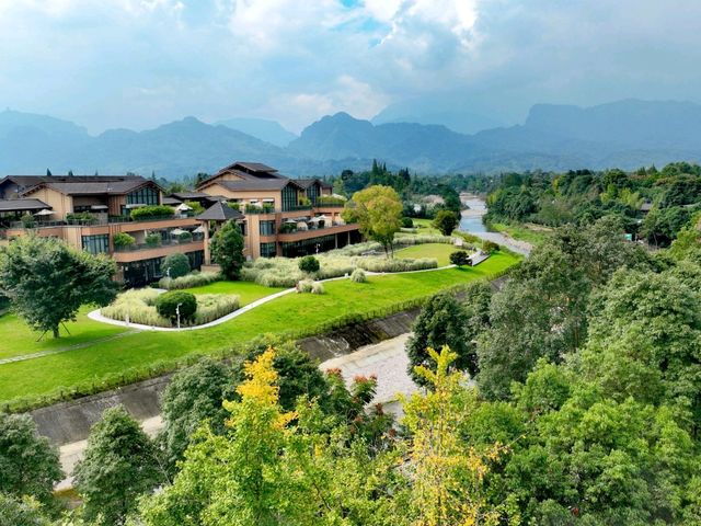Right at Qingcheng Mountain in Chengdu, I finally stayed at the hotel I’ve been wanting to visit so  Right at Qingcheng Mountain in Chengdu, I finally stayed at the hotel I’ve been wanting to visit so