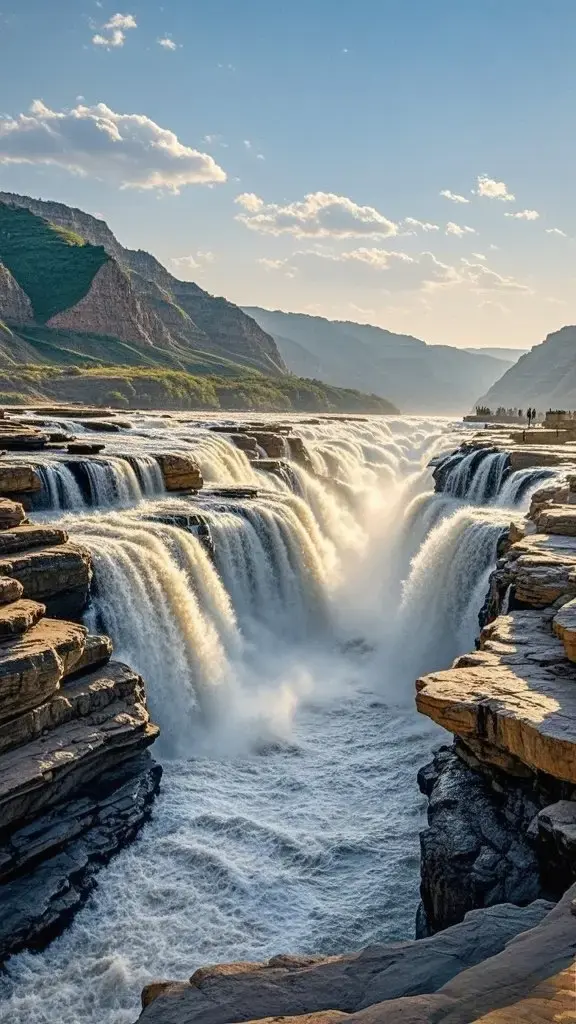 The miracle of craftsmanship—the spectacular Hukou Waterfall, known as the most magnificent waterfall in China!