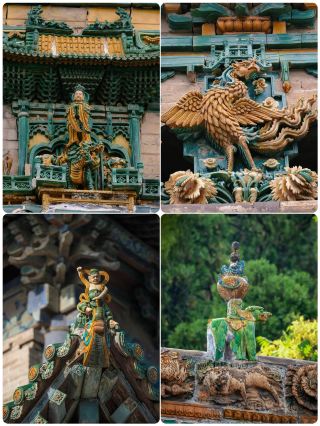 Amazing! Check in at the Glazed Tile Pagoda of Guangsheng Temple in Shanxi for the stunning millennium-old colorful glazed tiles