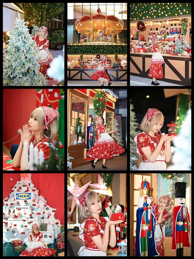 預製聖誕寧波萬象城人像拍攝機位指南