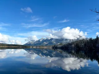 Geroldsee หลังหิมะแรกสวยมากเลย