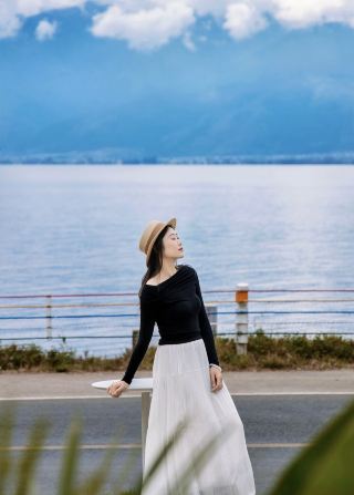 冬日大理｜看洱海海面淡藍，治癒一整天