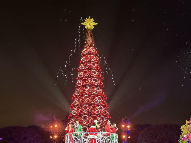 20℃的聖誕奇蹟港迪人工降雪也太浪漫了吧 20℃的聖誕奇蹟港迪人工降雪也太浪漫了吧