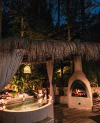 安吉必泡溫泉心!住NookNook,享山野湯泉+圍爐煮茶~