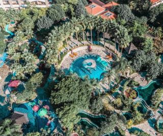 Enping Mountain Spring Bay Hot Spring Hotel | Real Hot Spring + Southeast Asian Style