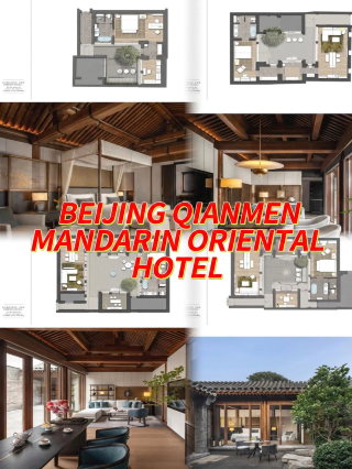 Luxurious and romantic Mandarin Oriental hotel in an old Beijing siheyuan