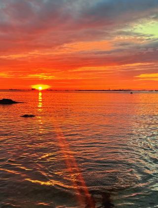 獐子島夕望海｜絶景オレンジ色の海、夕日鑑賞完全観光ガイド