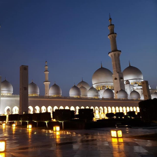 最美清真寺🕌️阿布扎比sheikh zayed mosque🫶🏻杜拜旅行半日遊