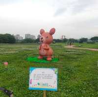 適合親子造訪的地景花海蝴蝶公園