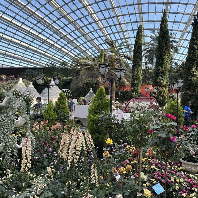 Flower Dome at Gardens by the bay