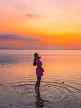 The most beautiful sunset I've seen this year💗