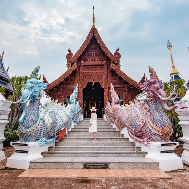 วัดบ้านเด่น สวยอันซีน ไปไหว้ 12 พระธาตประจำปีเกิด