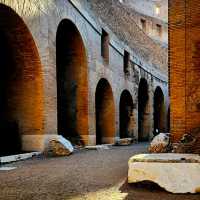 @ THE COLOSSEUM IN ROME!