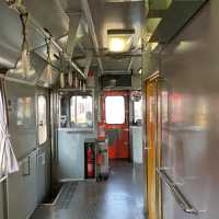 นั่งรถไฟท้องถิ่นจาก kumamoto ไป aso station