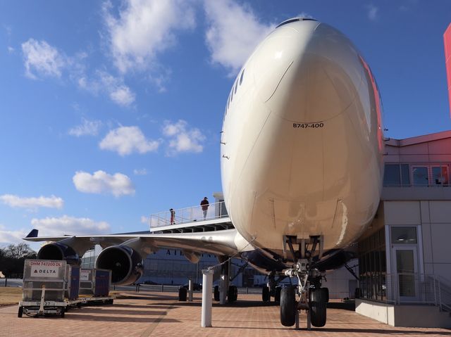 The world's very first B747-400 on display!✈️