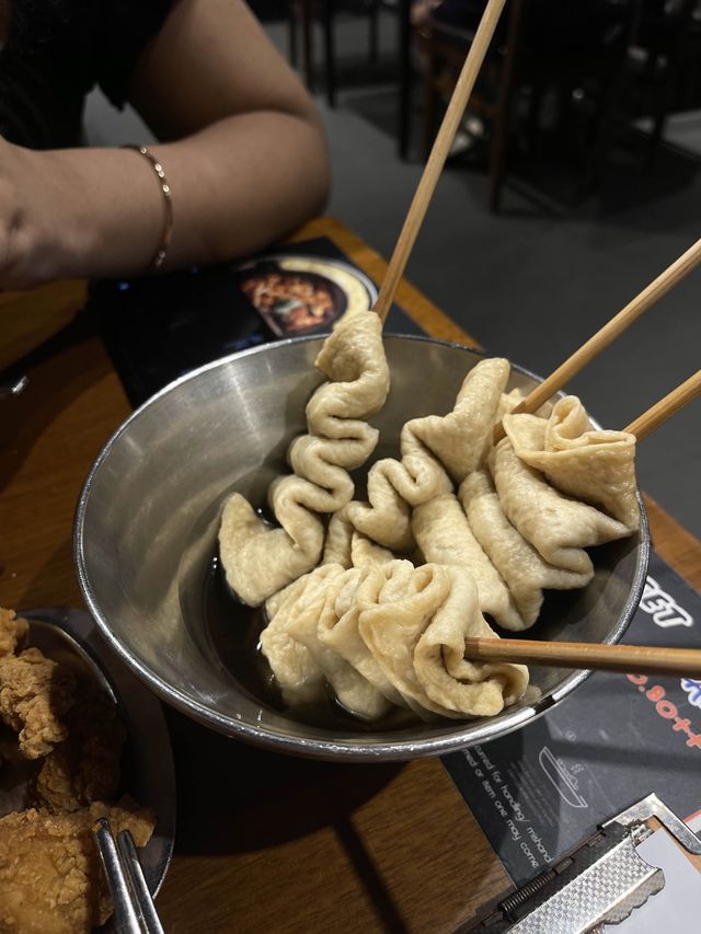 The best korean hotpot place in suntec city!