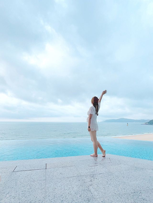 해운대 바다가 한눈에 인피니티 풀 그랜드조선부산에서 호캉스♥️