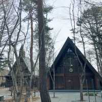 Church inside a forest - Karuizawa 