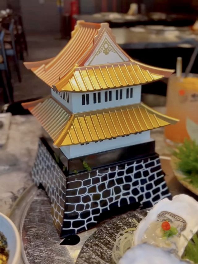 大阪城🏯造型和牛燒