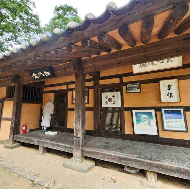 백범김구선생과 마곡사  산사에 유네스코등재 여기다