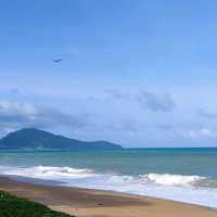Romantic beach at Phuket airport 