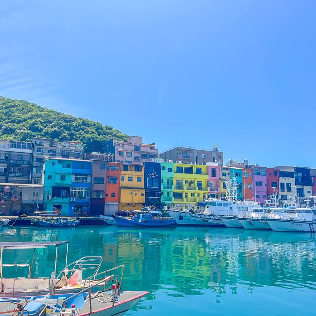 Zhengbin Port Color Houses ท่าเรือสายรุ้งสุดฮิต