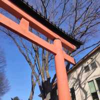 埼玉県 さいたま "氷川神社の入口" 意外と質素な入口