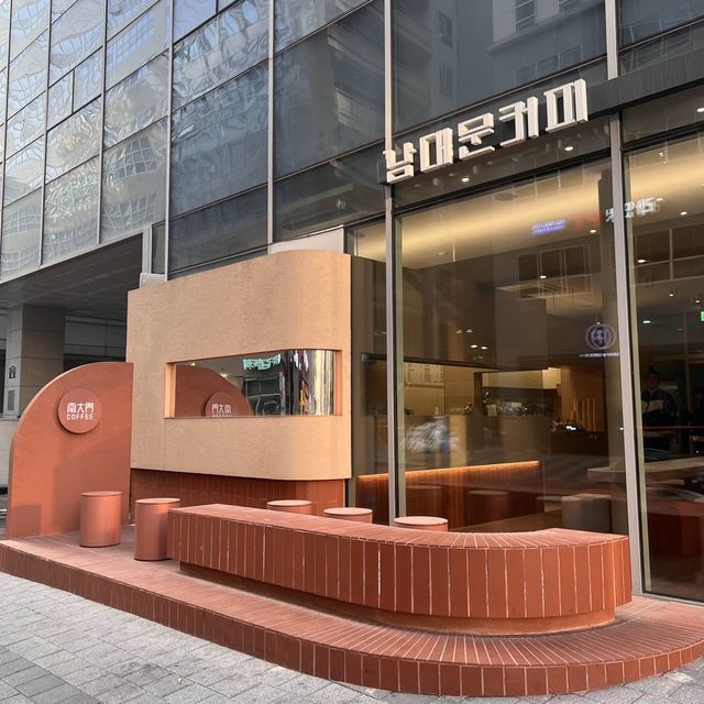 韓国/ソウル【鉢山】レンガの雰囲気が暖かい🧱南大門コーヒー