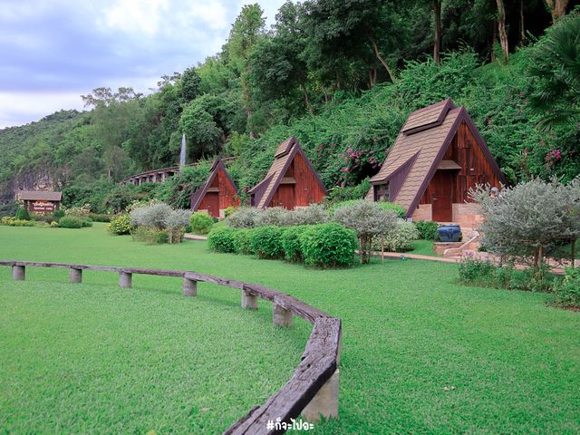 ที่พักริมน้ำสวนไทรโยครีสอร์ท กาญจนบุรี 