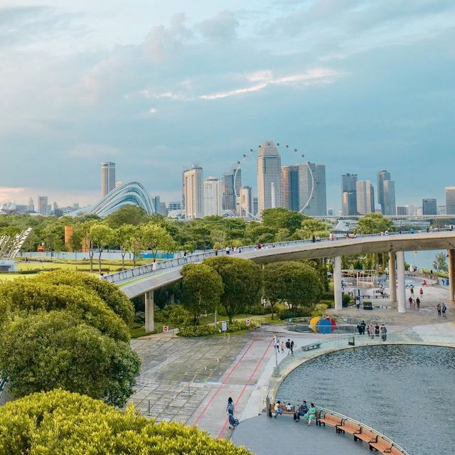 💚 Marina Barrage แลนด์มาร์กสำหรับสายชิลล์