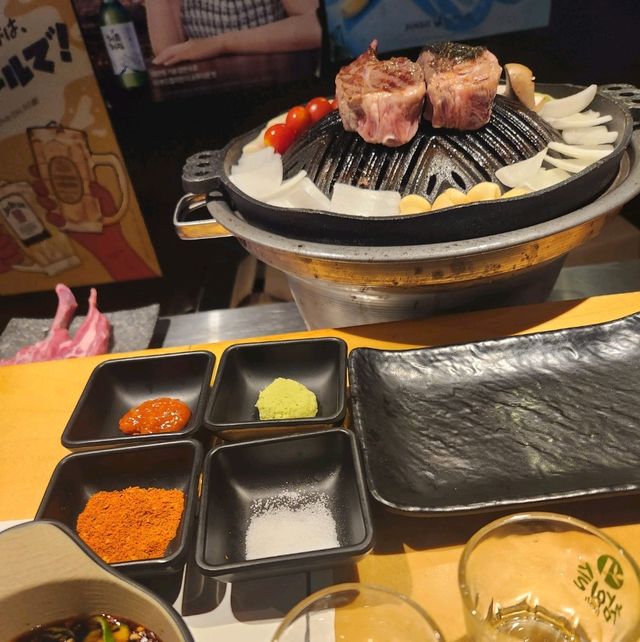 고급스러운 양갈비 집