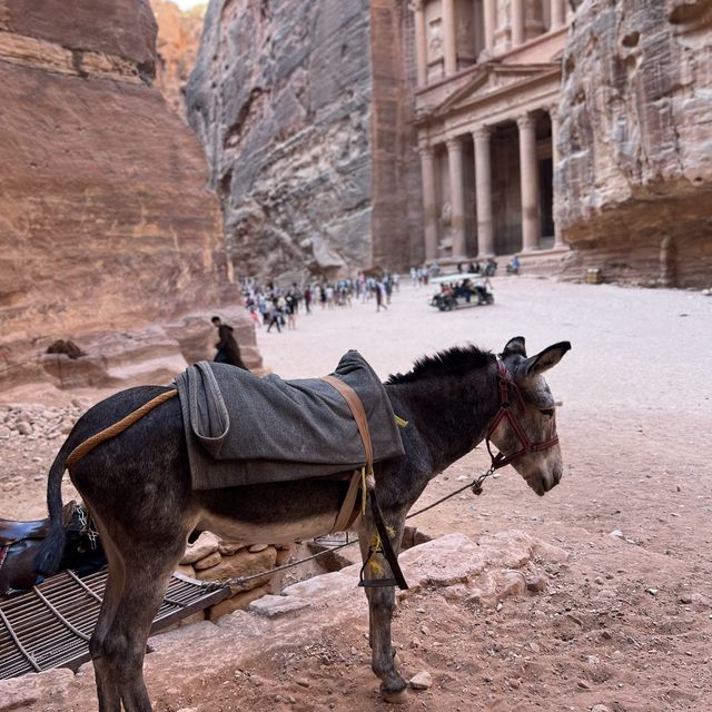 A Mysterious Petra Treasury 