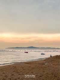 เดินเล่นชายหาดพัทยายามเย็น🌤️