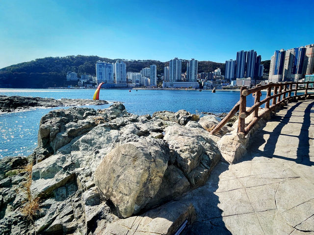 南韓釜山 又是一個海底龍宮的傳說 松島天空步道 송도구름산책로