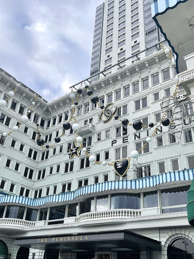 香港打卡最美聖誕樹-香港半島酒店