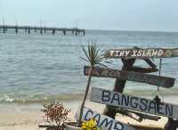 ค่าเฟ่ลับๆหาดส่วนตัว Tiny Island cafe 🏖