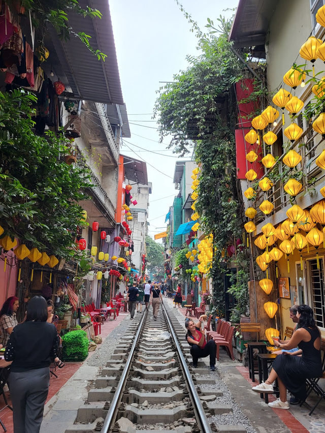 Train Street in Hanoi