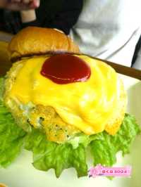 【長崎ランチ】大きな佐世保バーガーを楽しめるカフェ