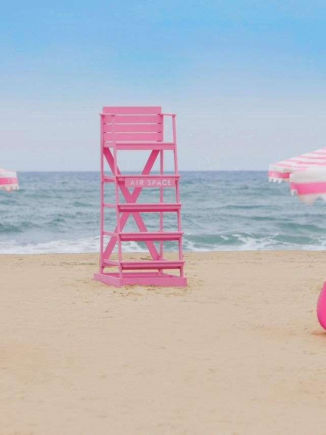 少女心爆棚的粉紅沙灘 秒出大片！