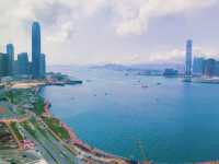 真正180度無敵維港海景😍😍😍