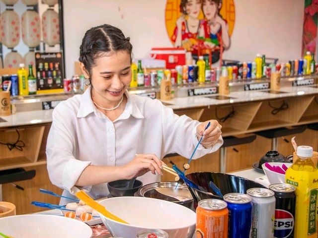 หมานสุกี้หม่าล่าสายพาน @รวมโชค เชียงใหม่