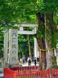 祈福參拜「大國魂神社」欣賞精緻木雕建築藝術