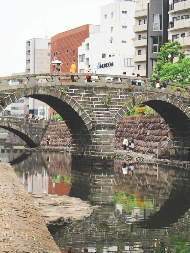 🇯🇵長崎｜眼鏡橋·滿滿動畫風格！