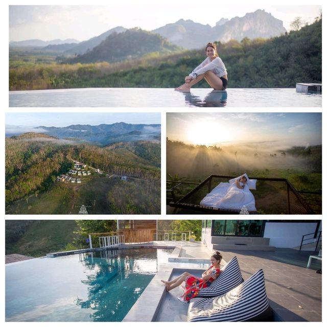 แช่สระสวยชมวิวเขา