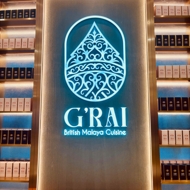 "GRAI British Malaya Cuisine: A Refined Take on Nasi Lemak"