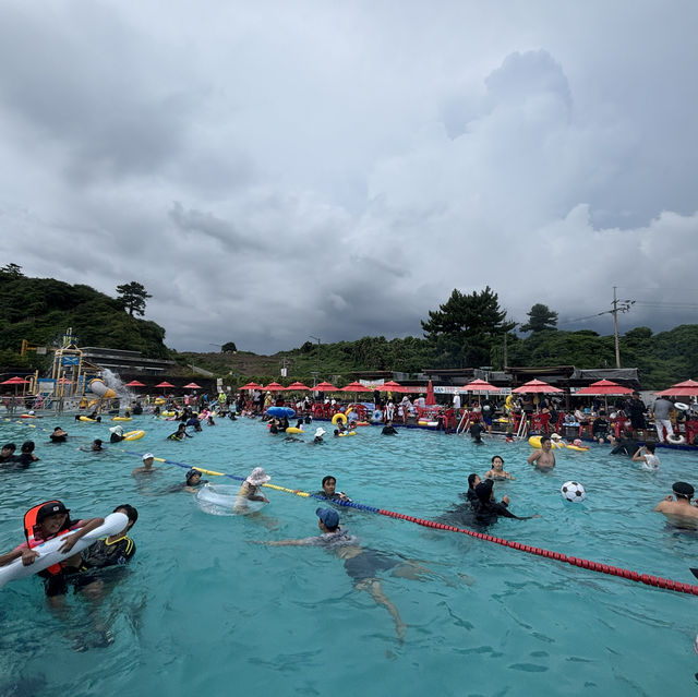 제주 야외풀장 화순금모래담수풀장