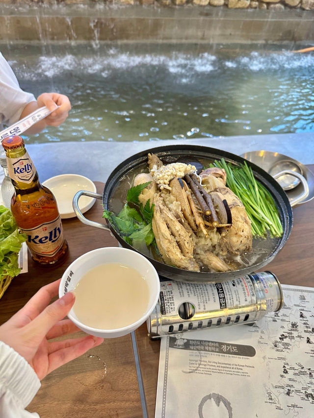  웨이팅없는 계곡 백숙 식당 ♥️