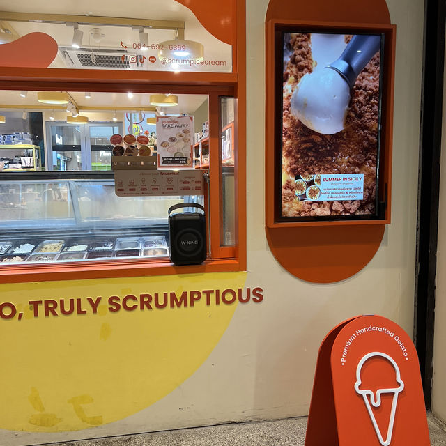 Scrump ไอศครีมโฮมเมด เข้มข้นเหมือนกินขนม