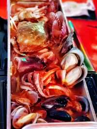 韓國大熱🔥特長50cm韓式海鲜鍋🥘🦀韓國網紅推介美食